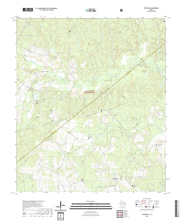 Centralia topographic map thumbnail