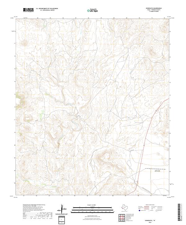 Cieneguita topographic map thumbnail