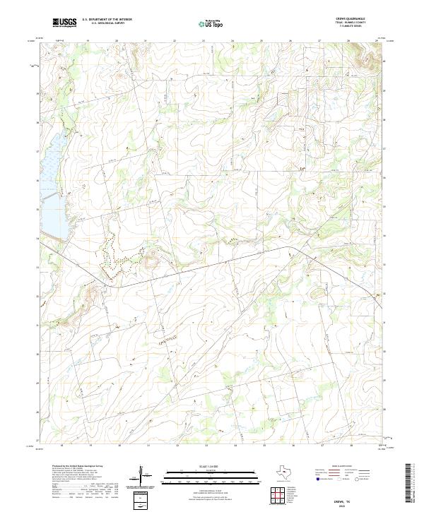Crews 2022 topographic map thumbnail