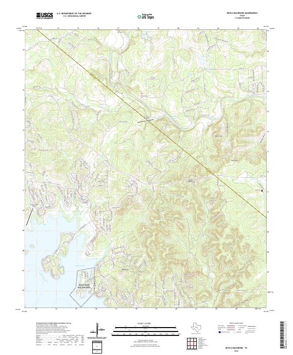 Devils Backbone 2022 topographic map thumbnail