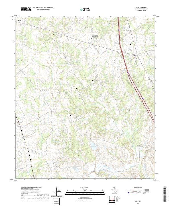 Dew 2022 topographic map thumbnail