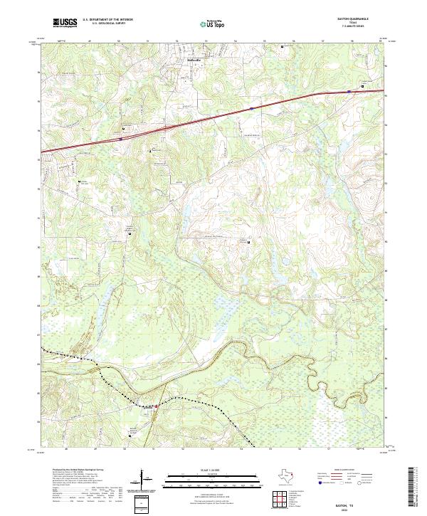 Easton 2022 topographic map thumbnail