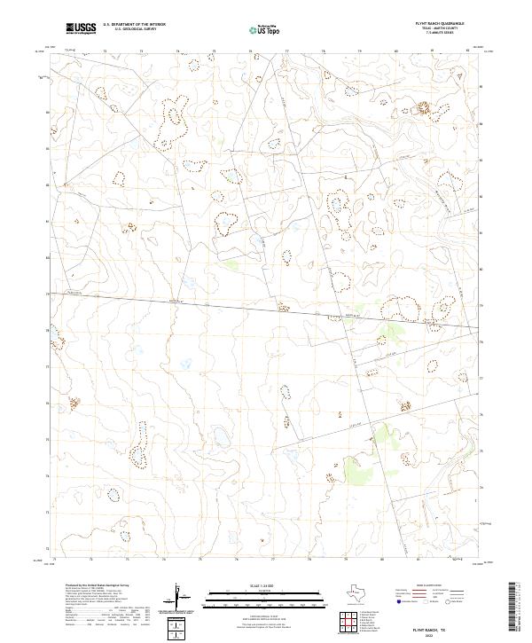 Flynt Ranch topographic map thumbnail
