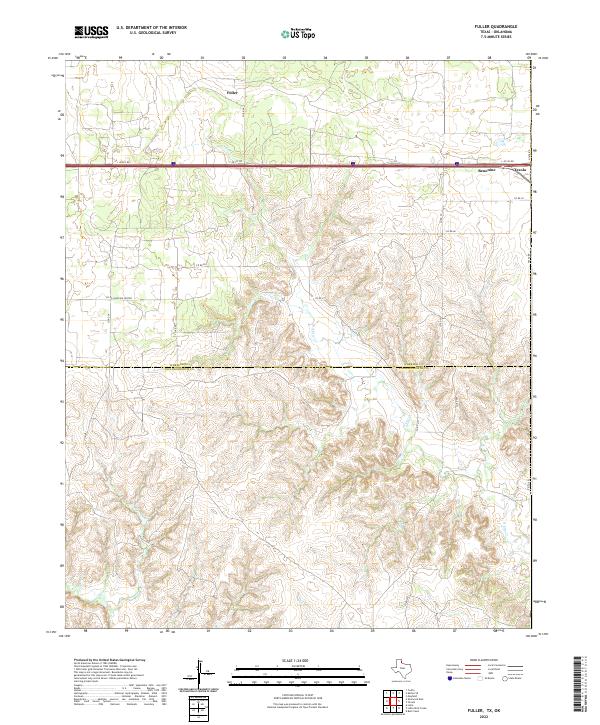 Fuller topographic map thumbnail