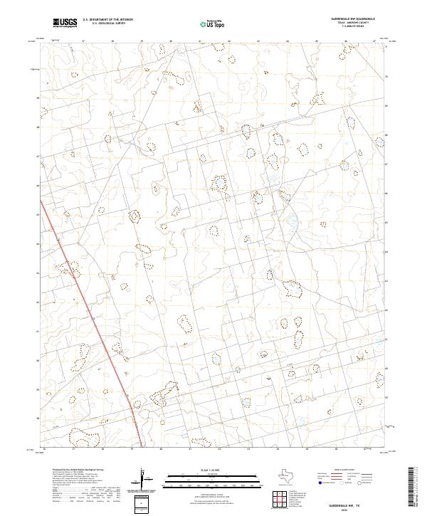 Gardendale NW topographic map thumbnail
