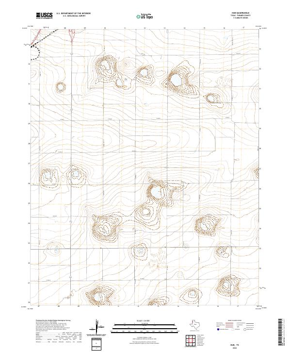 Hub 2022 topographic map thumbnail