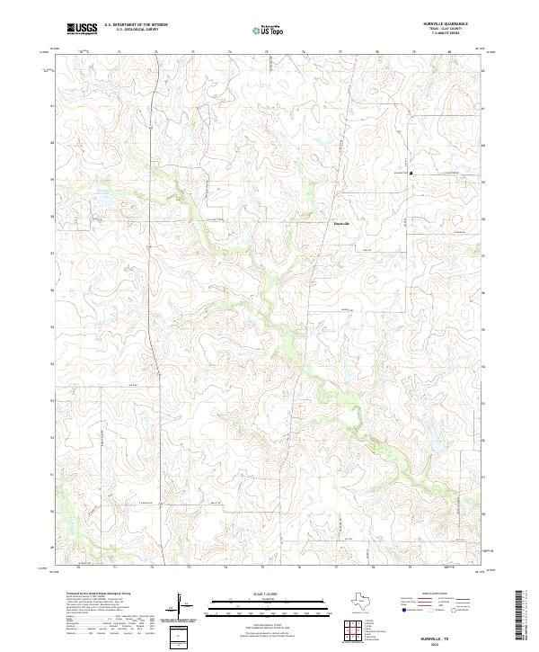 Hurnville topographic map thumbnail