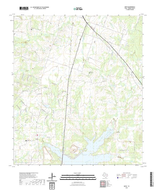 Keith topographic map thumbnail