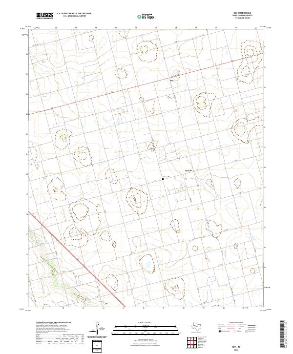 Key 2022 topographic map thumbnail
