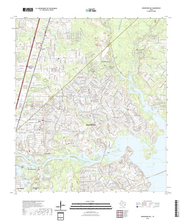 Moonshine Hill topographic map thumbnail