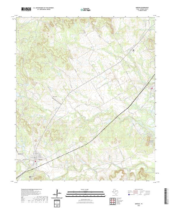 Morgan topographic map thumbnail