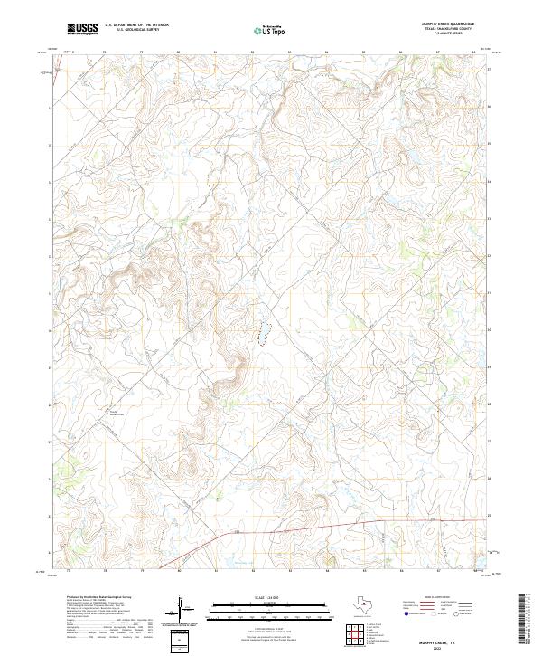 Murphy Creek topographic map thumbnail