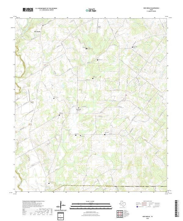 New Berlin topographic map thumbnail