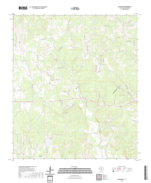 Roundhead topographic map thumbnail