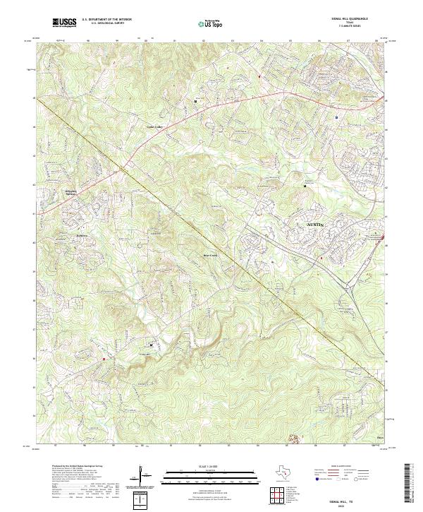 Signal Hill 2022 topographic map thumbnail