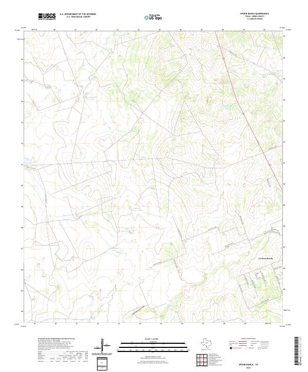 Spohn Ranch 2022 topographic map thumbnail