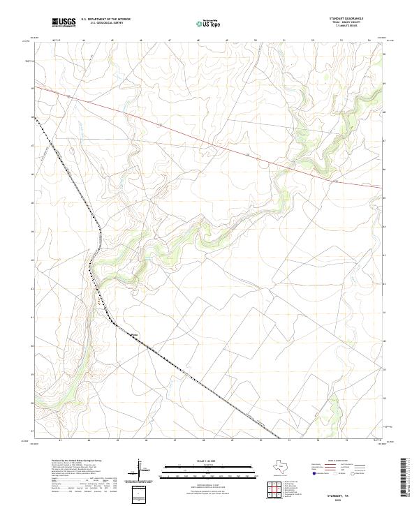 Standart topographic map thumbnail