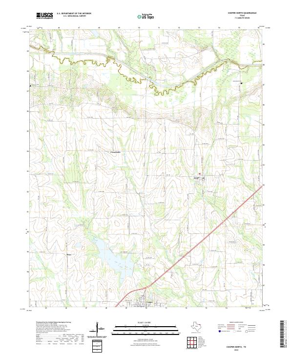Cooper North topographic map thumbnail