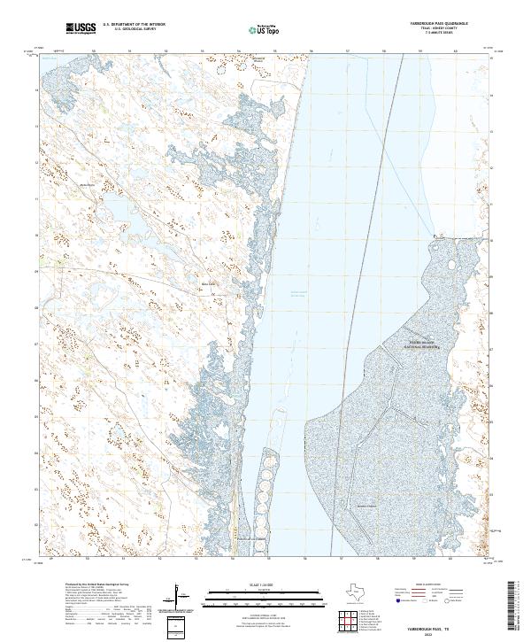 Yarborough Pass topographic map thumbnail