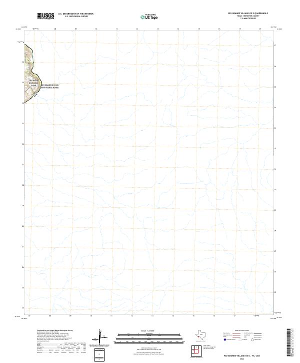 Rio Grande Village OE E topographic map thumbnail