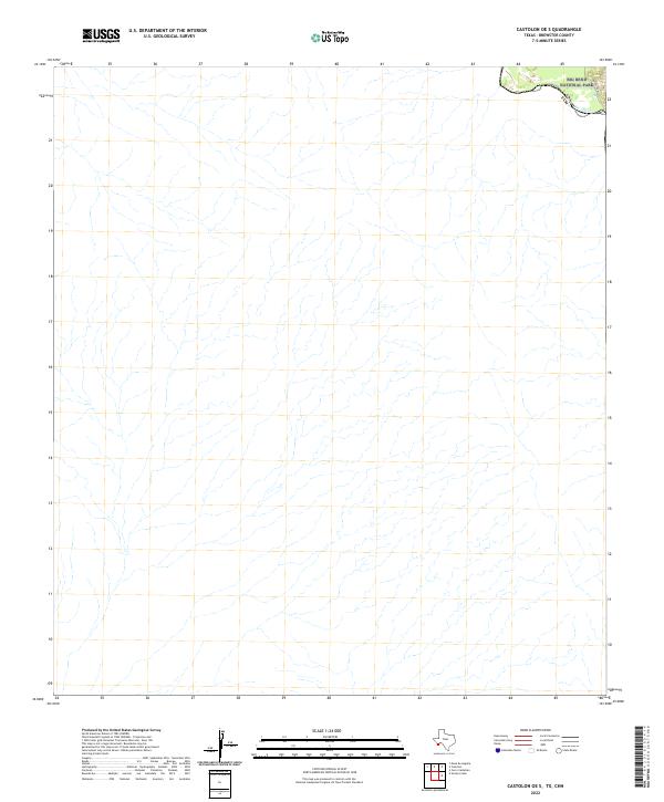 Castolon OE S topographic map thumbnail