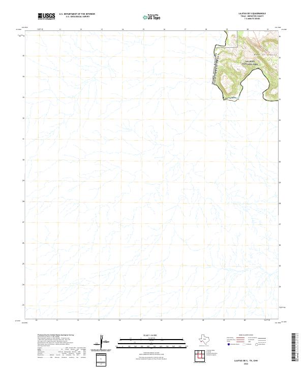 Lajitas OE S topographic map thumbnail