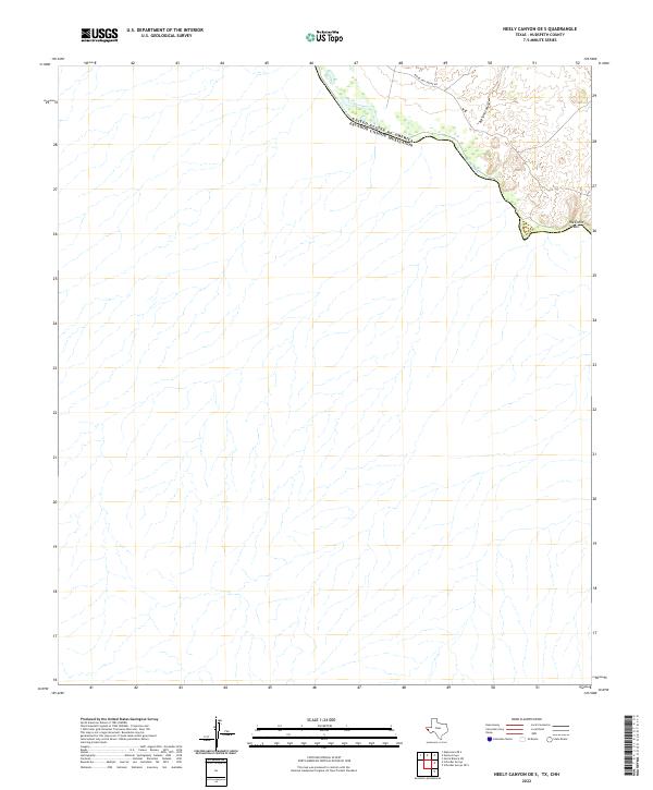 Neely Canyon OE S topographic map thumbnail