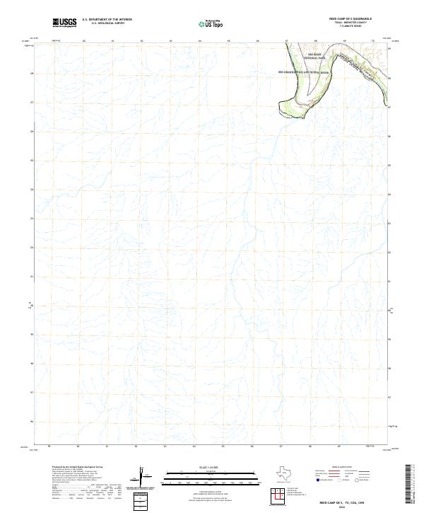Reed Camp OE S topographic map thumbnail
