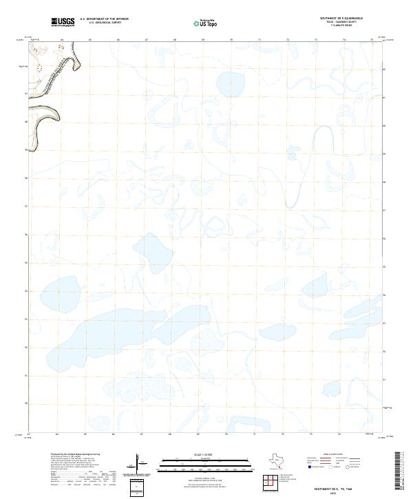 Southmost OE E 2022 topographic map thumbnail