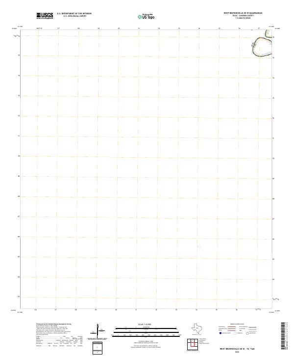 West Brownsville OE W topographic map thumbnail