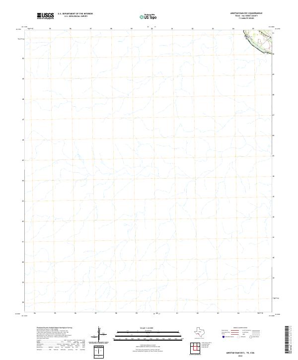 Amistad Dam OE S topographic map thumbnail