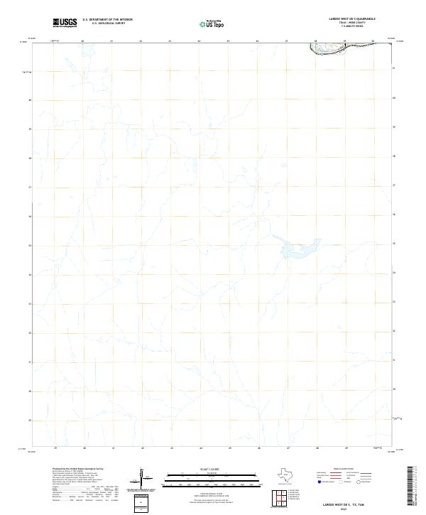 Laredo West OE S topographic map thumbnail