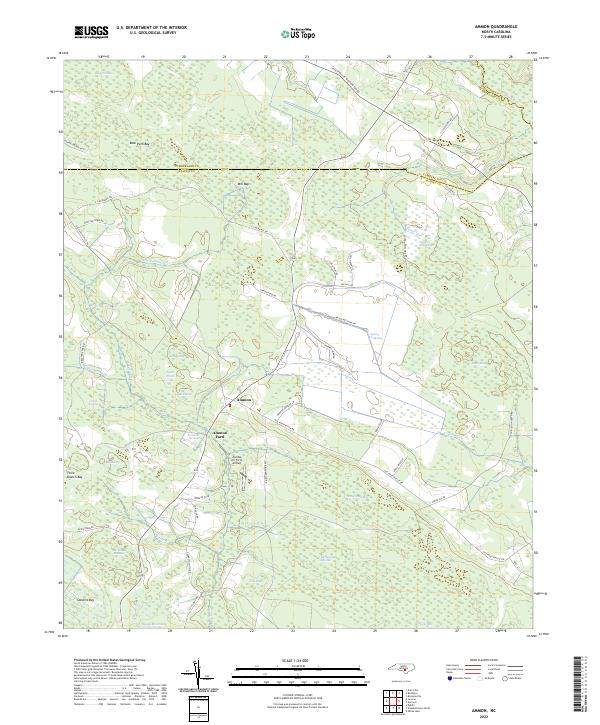 Ammon topographic map thumbnail