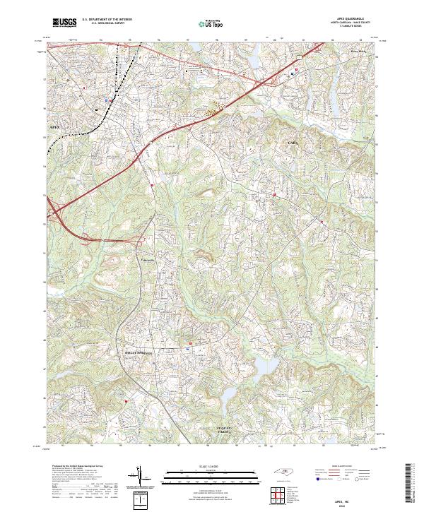 Apex topographic map thumbnail