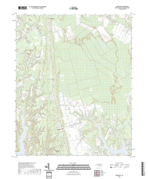 Arapahoe topographic map thumbnail