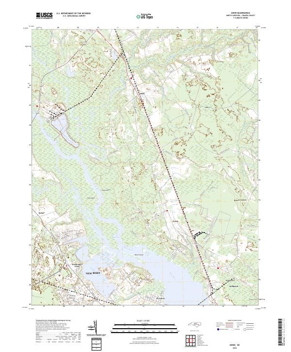 Askin topographic map thumbnail