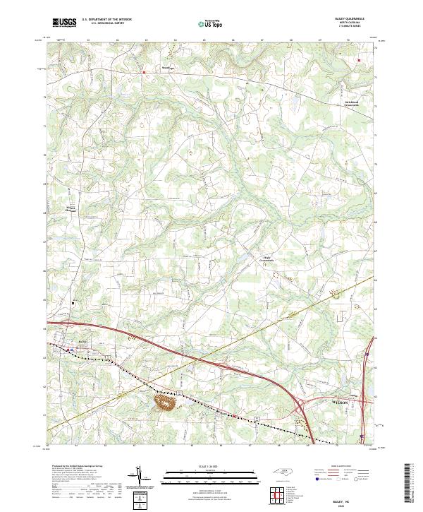 Bailey topographic map thumbnail