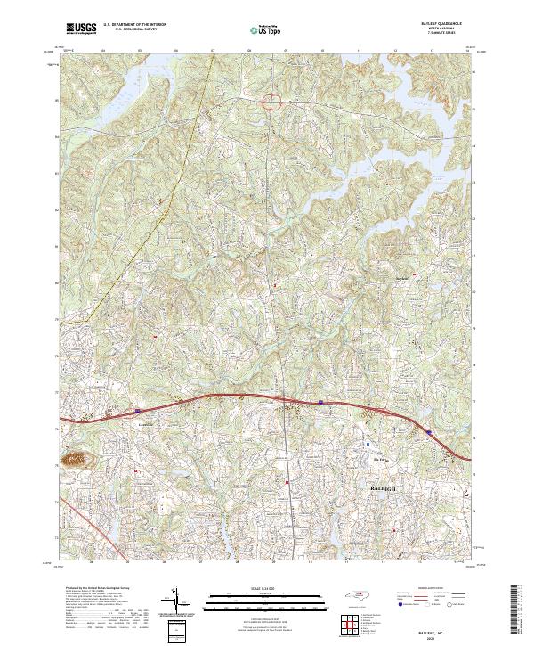 Bayleaf topographic map thumbnail