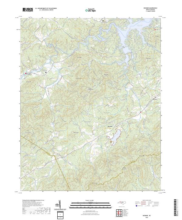 Boomer topographic map thumbnail