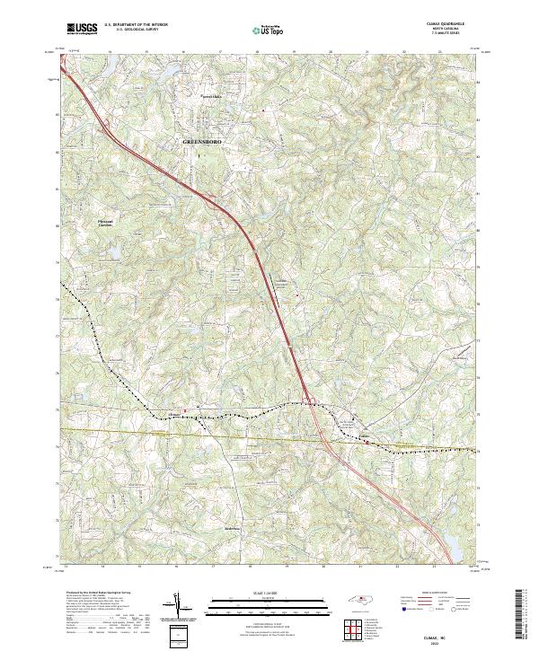 Climax topographic map thumbnail
