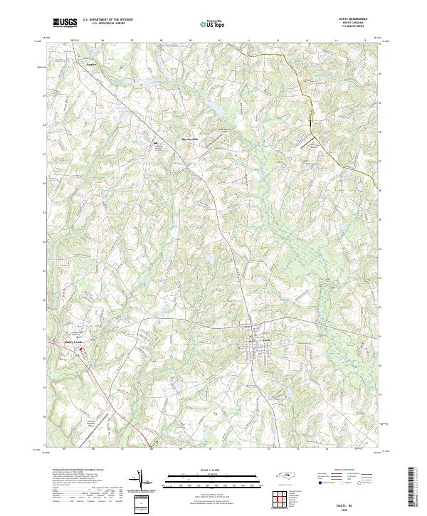 Coats topographic map thumbnail