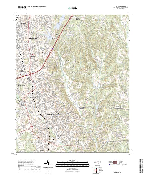 Concord topographic map thumbnail