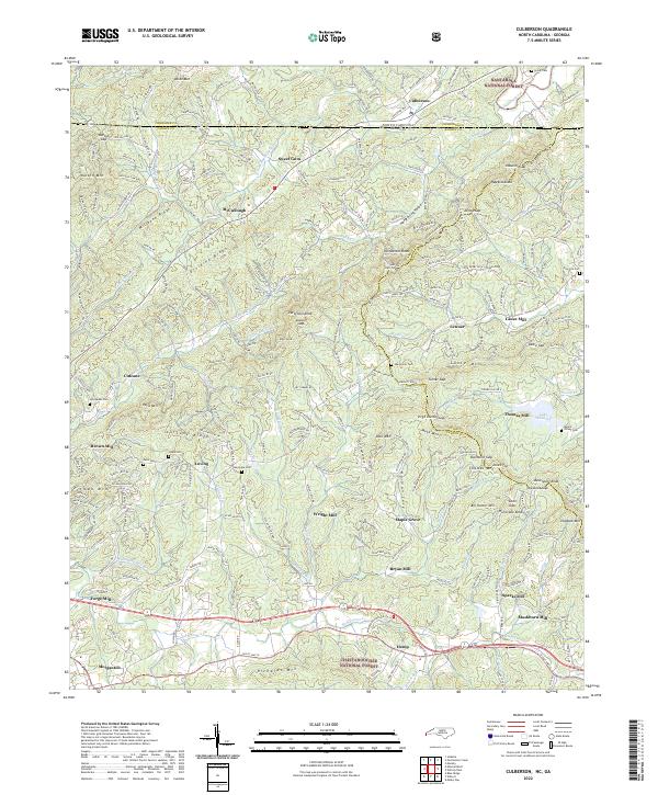 Culberson topographic map thumbnail
