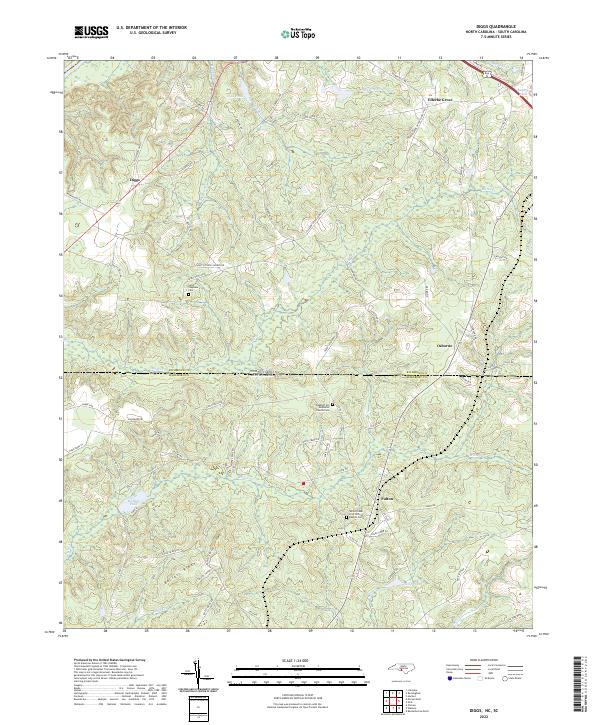 Diggs topographic map thumbnail