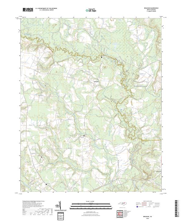 Draughn topographic map thumbnail