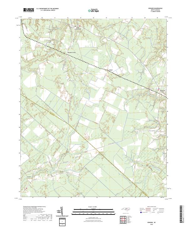 Edward topographic map thumbnail