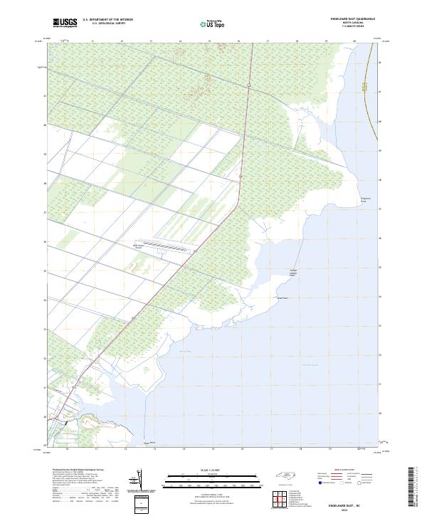 Engelhard East topographic map thumbnail