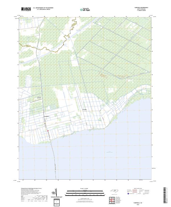 Fairfield topographic map thumbnail