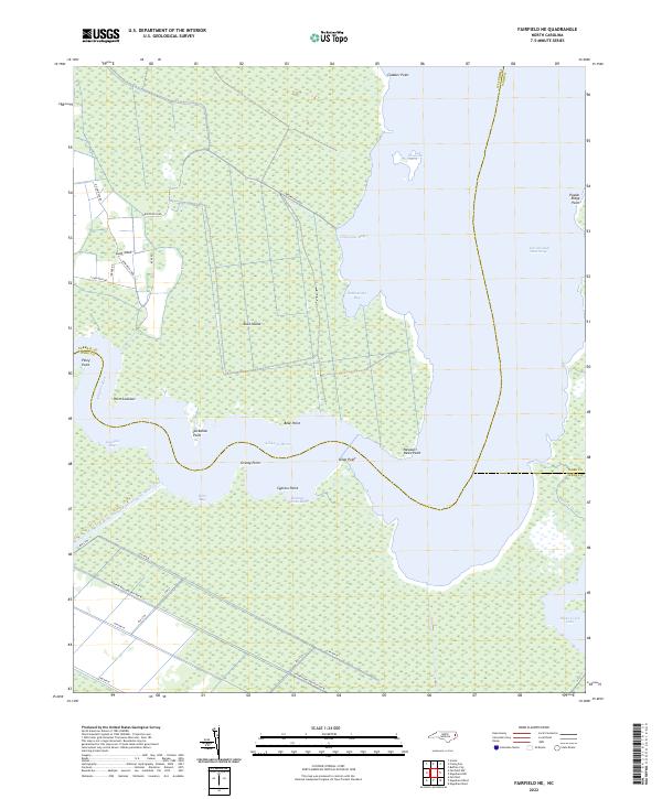 Fairfield NE topographic map thumbnail