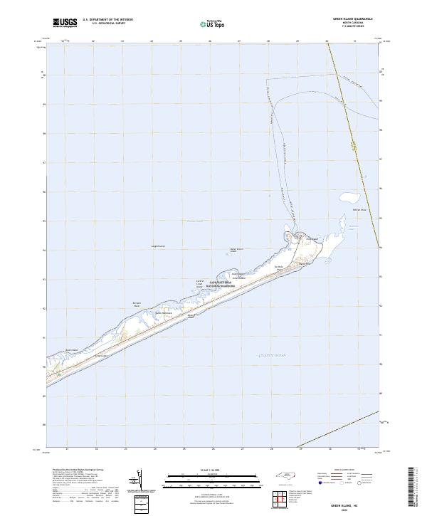 Green Island topographic map thumbnail